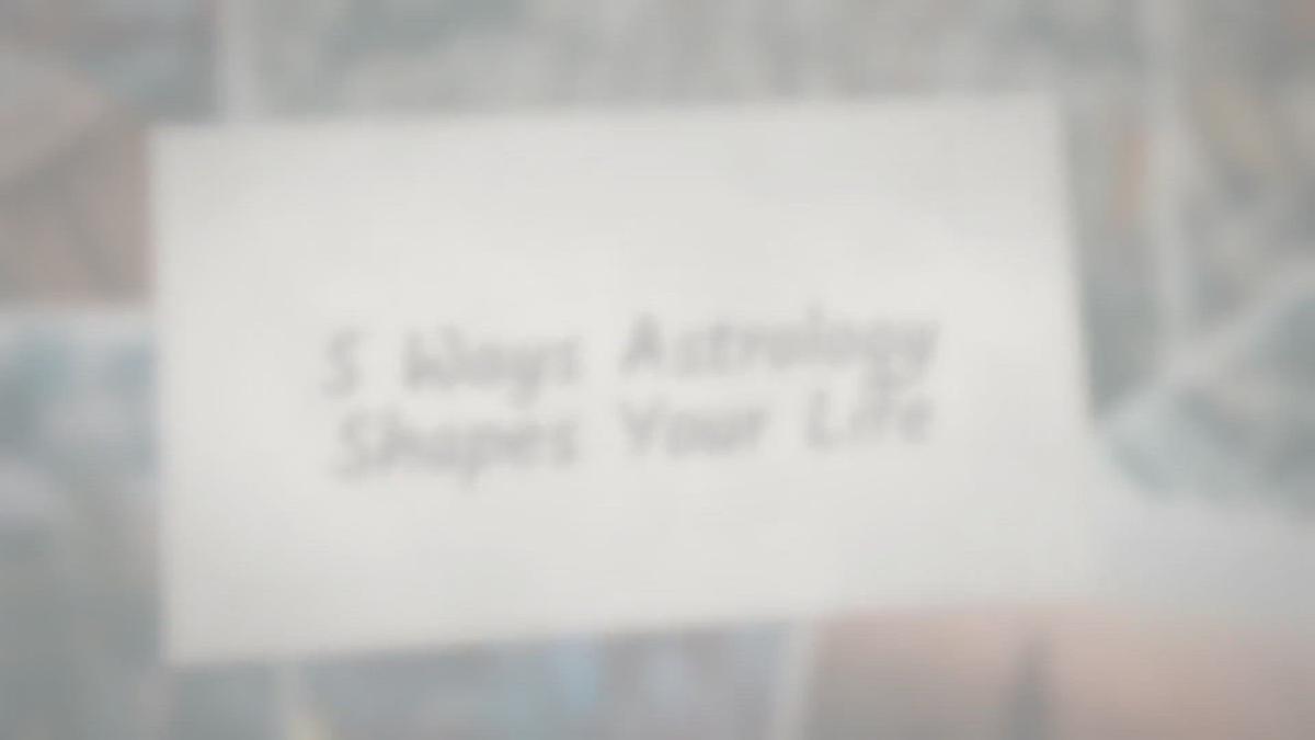 'Video thumbnail for 5 Ways Astrology Shapes Your Life'