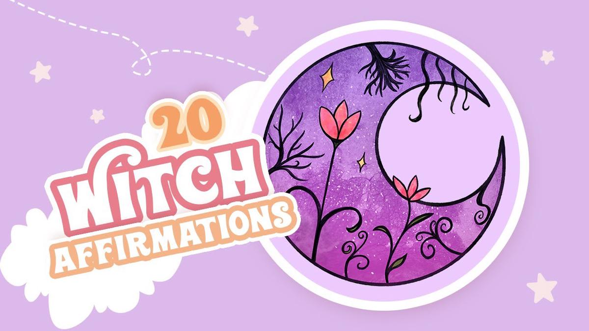 'Video thumbnail for 20 Magickal Affirmations for Witches in 2 Minutes 🧙🏻♀️'