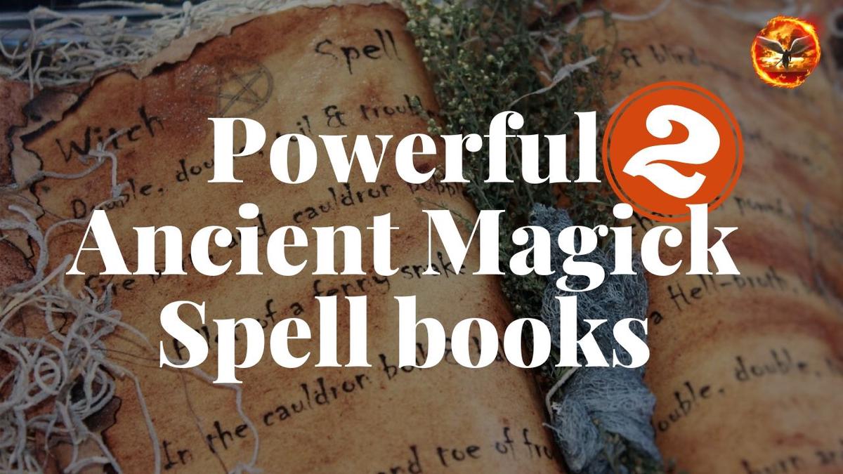 'Video thumbnail for Powerful Ancient Magic Spell books Part IΙ'