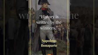 'Video thumbnail for Napoleon Bonaparte Quotes II (#shorts)'
