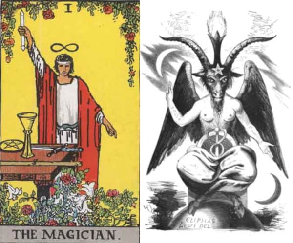 "The Magician" and the "Baphomet"
