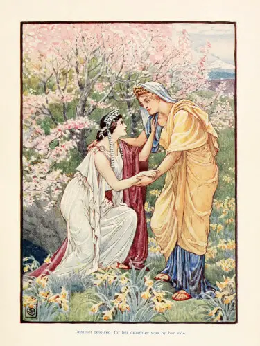 the myth of Demeter and Persephone 