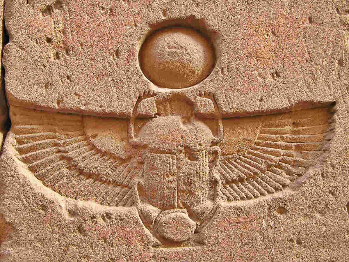 Ancient Egyptian Scarab Symbol