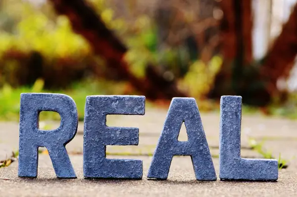 sign "real"