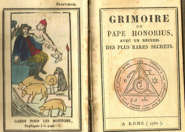 Grimoire Papst Honorius-Rom 1760