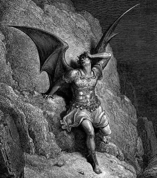 Gustave Dore Paradise Lost Satan