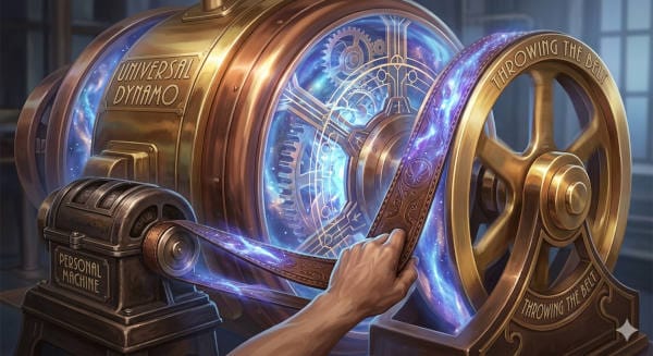 Throwing the Belt- Connecting Personal Effort to Infinite Power